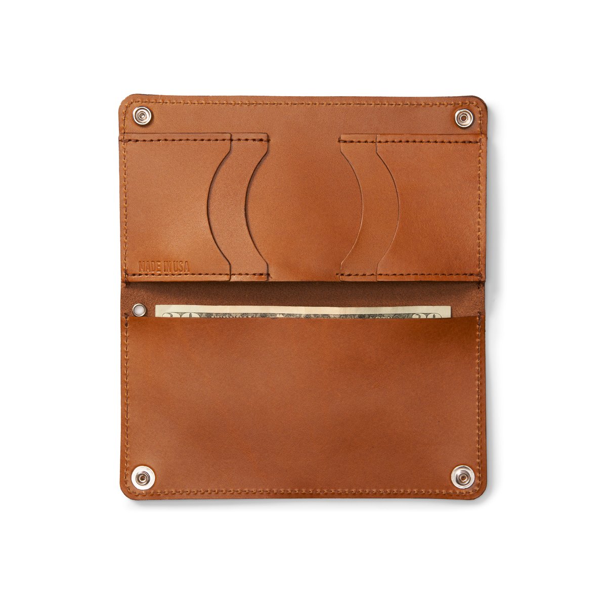 Trucker Wallet 7.5" x 4" - Leather Latigo