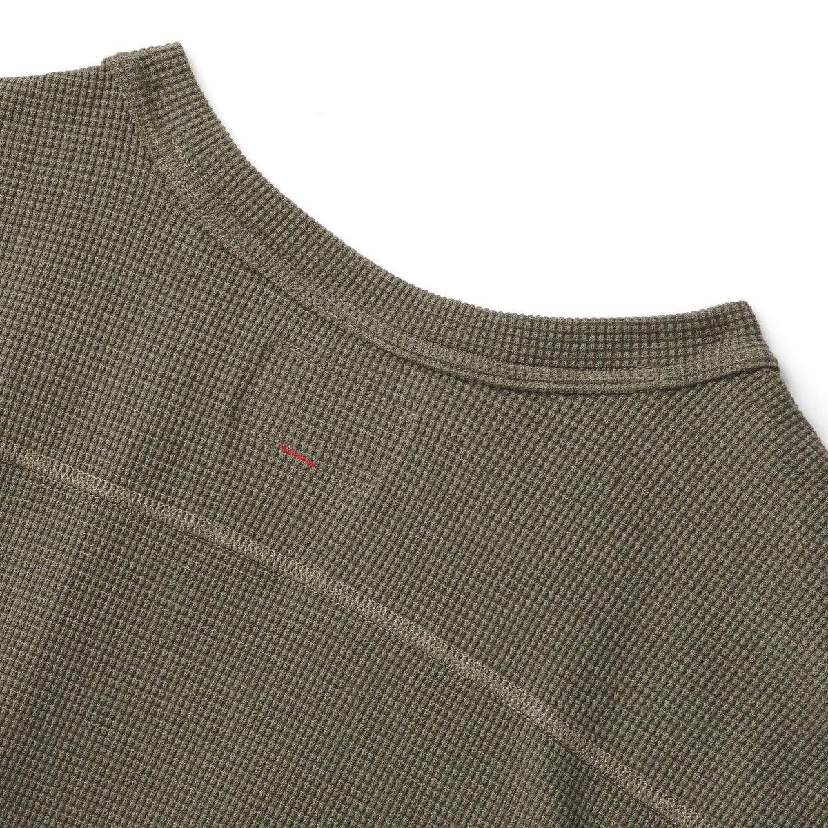 Santiam Waffle LS Tee Dusty Olive