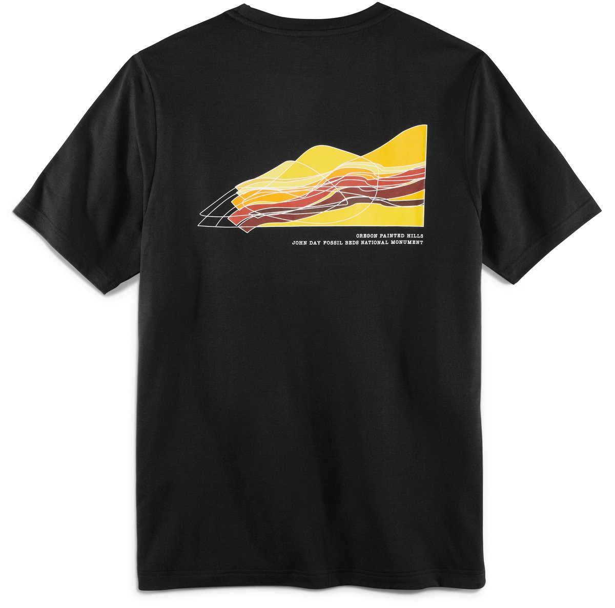 Painted Hills Tee Black