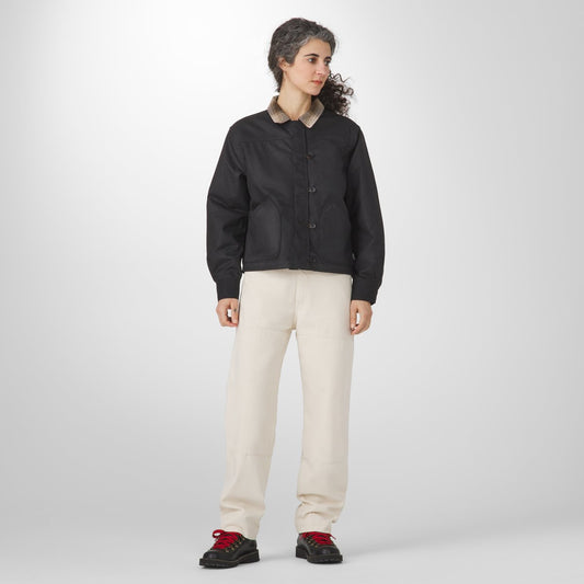 Maywood Waxed Canvas Jacket Black/Earth