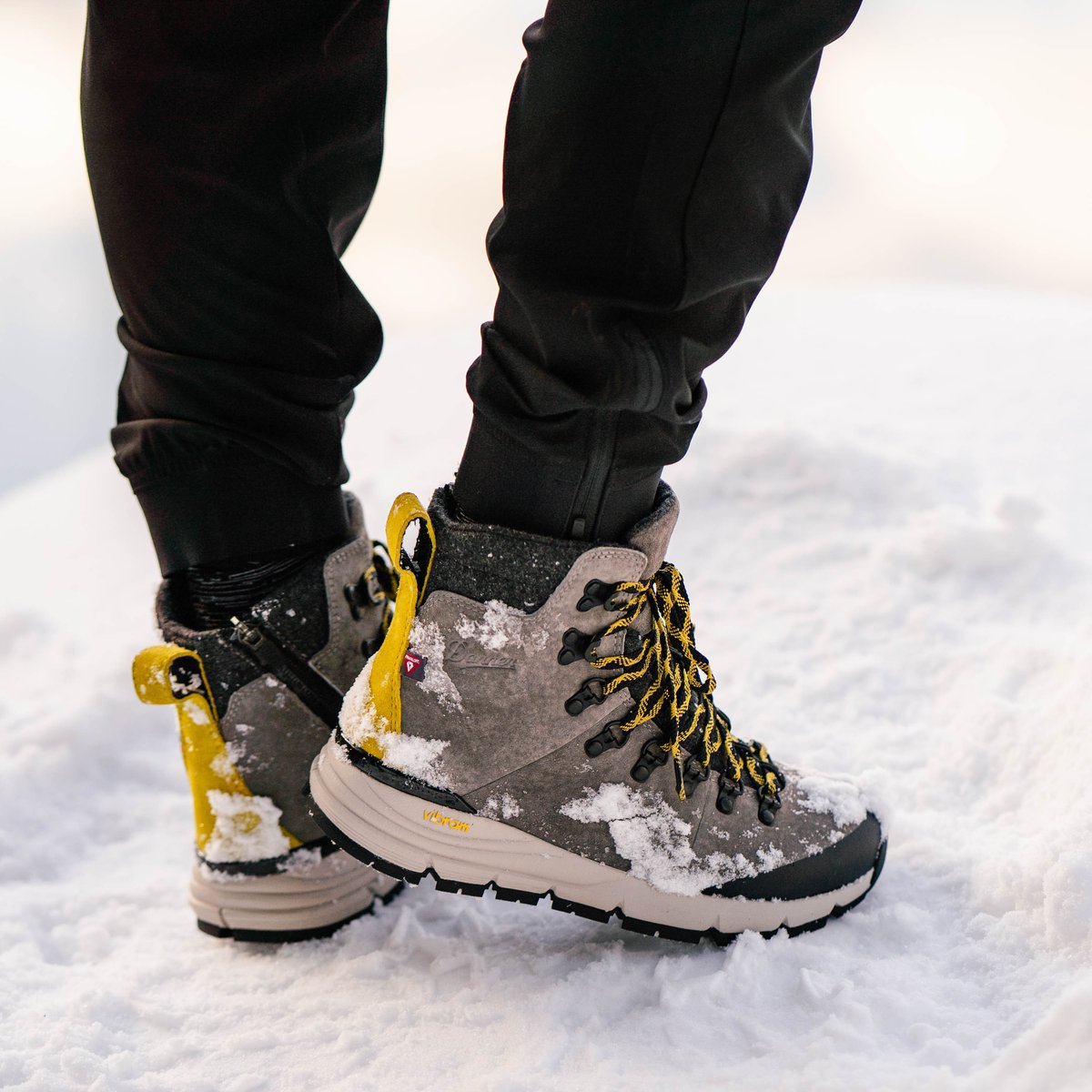 Arctic 600 Side-Zip Driftwood/Yellow Insulated 200G