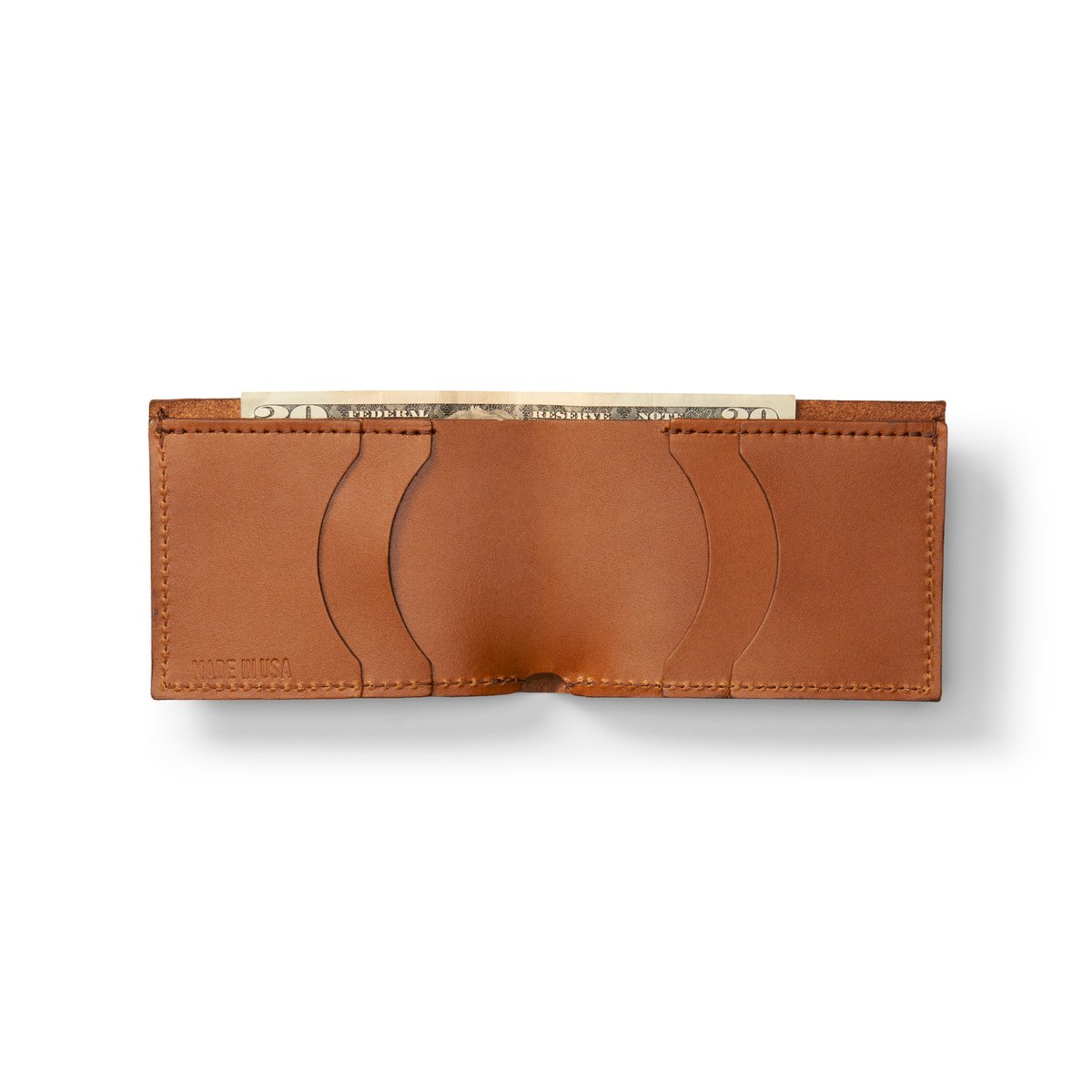 Bi-Fold Wallet 4.5" x 3.5" - Leather Latigo
