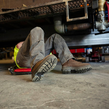 Ground Control 6" Brown Steel Toe