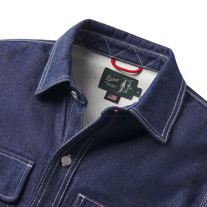 Larch Mt Denim Shirt Dark Wash Indigo
