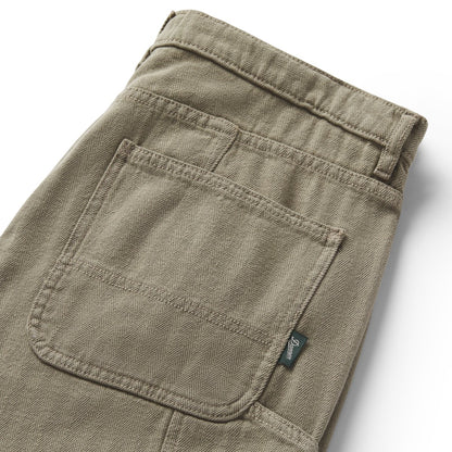 Kenton Double Knee Pants  Herringbone Dusty Olive