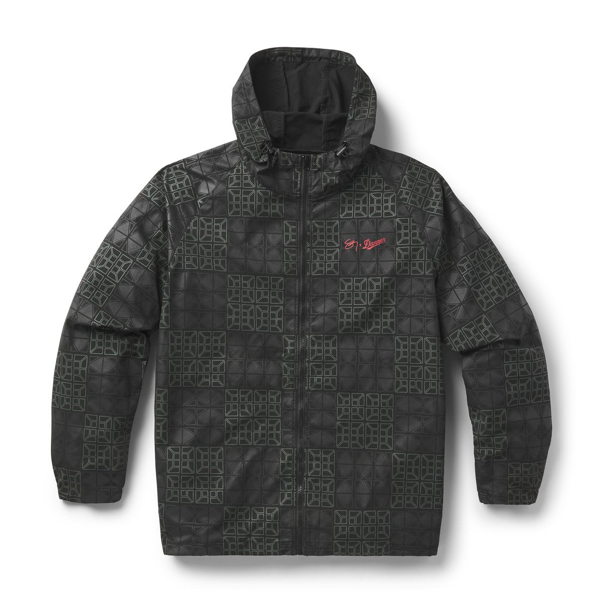 Sig Zane X Danner ʻŌnini Windbreaker Black/Green