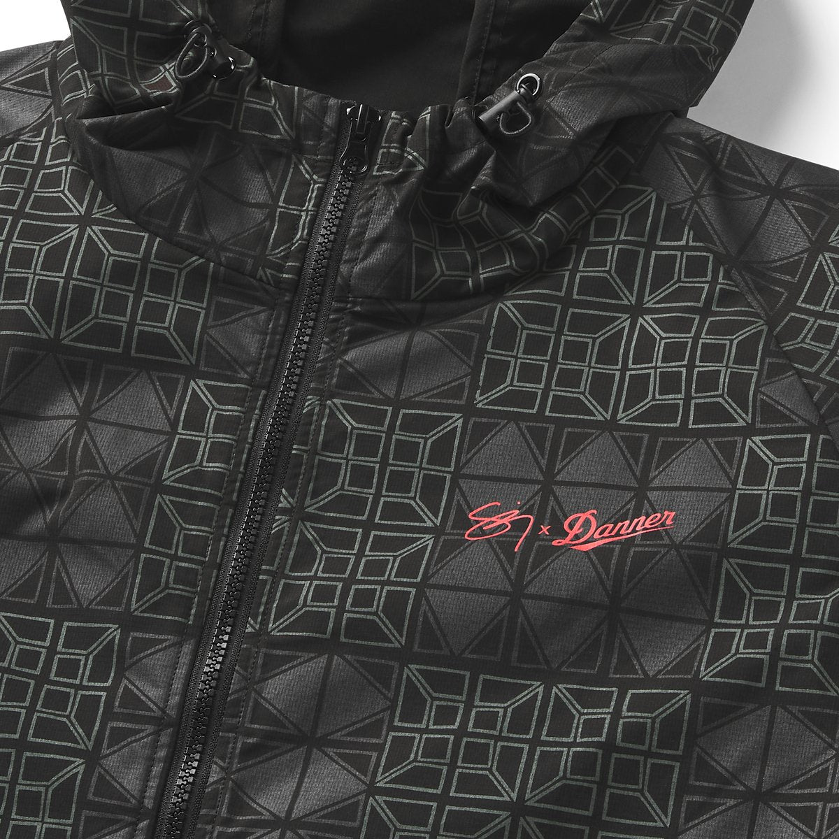 Sig Zane X Danner ʻŌnini Windbreaker Black/Green