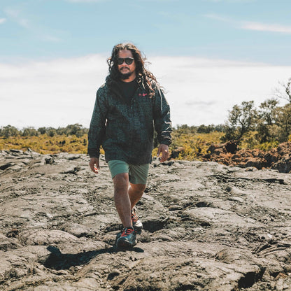 Sig Zane X Danner ʻŌnini Windbreaker Black/Green