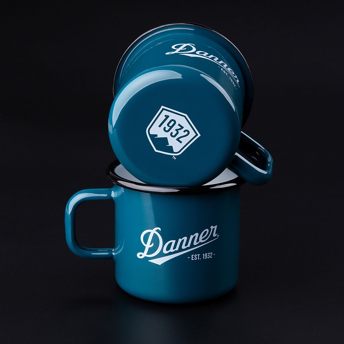 Enamel Camp Mug 12oz Teal