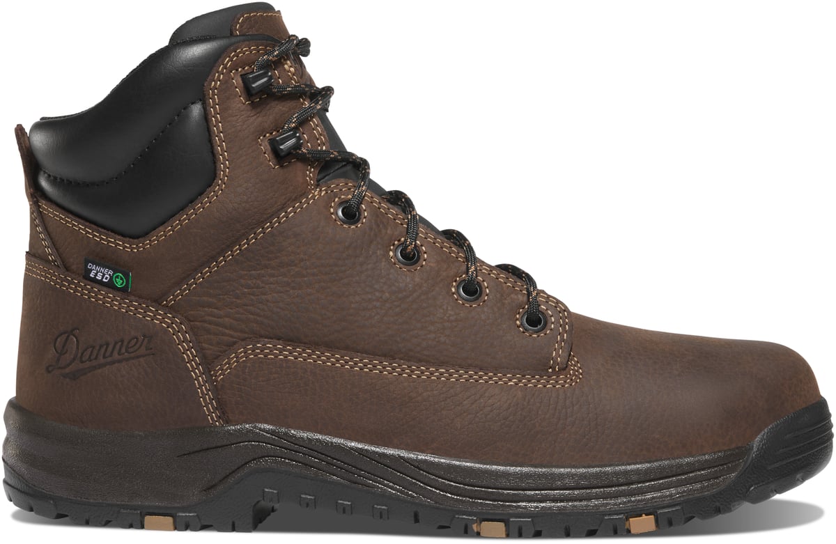 Caliper ESD 6" Brown Aluminum Toe