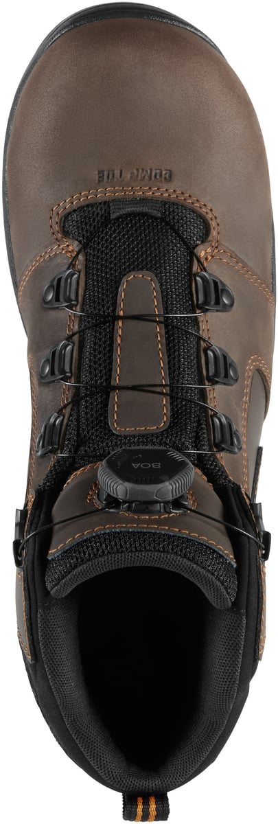 Vicious BOA 4.5" Brown/Orange Composite Toe (NMT)