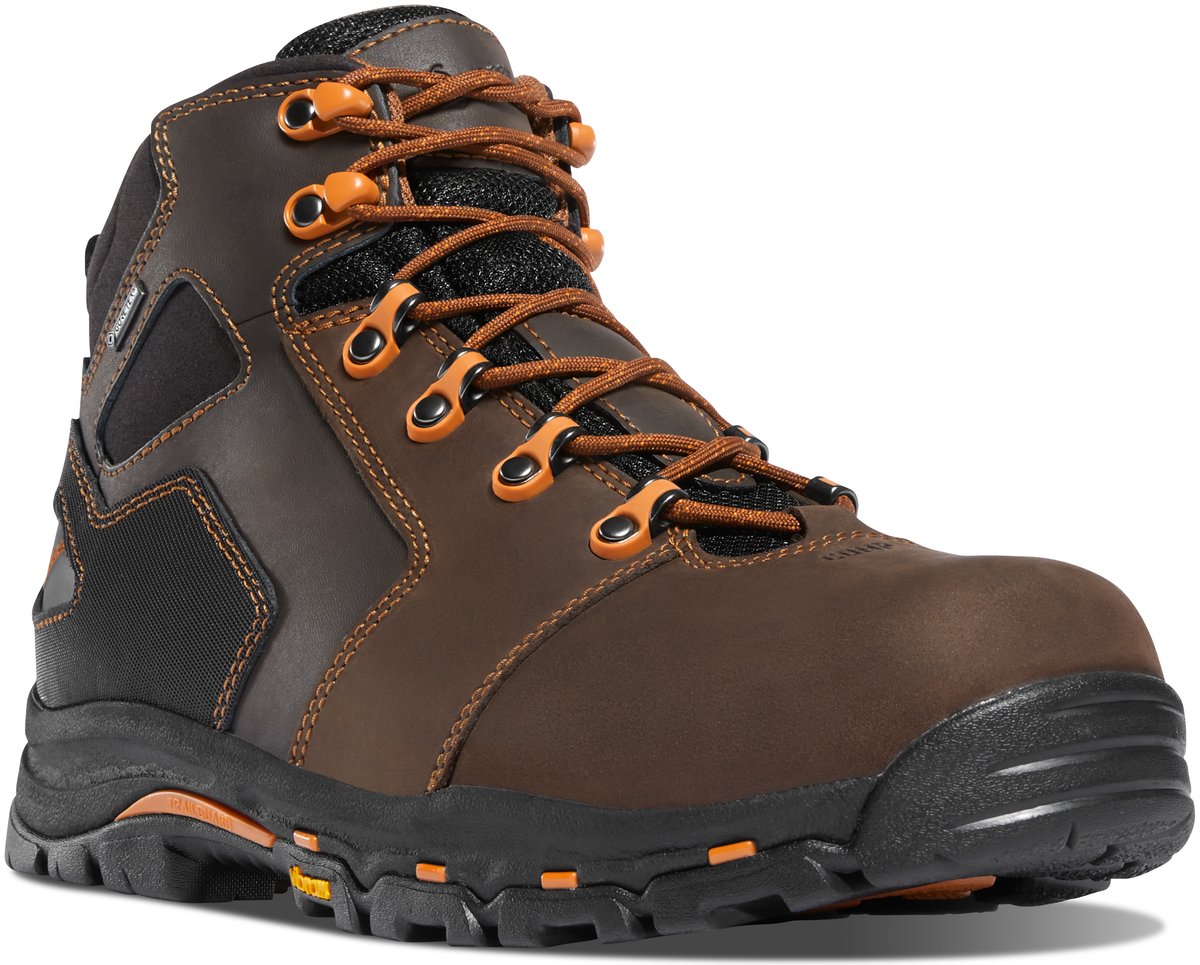 Vicious 4.5" Brown/Orange Composite Toe (NMT)
