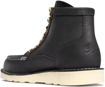 Bull Run Moc Toe 6" Black