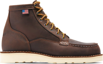 Bull Run Moc Toe 6" Brown Steel Toe