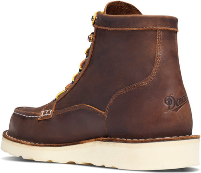 Bull Run Moc Toe 6" Brown Steel Toe
