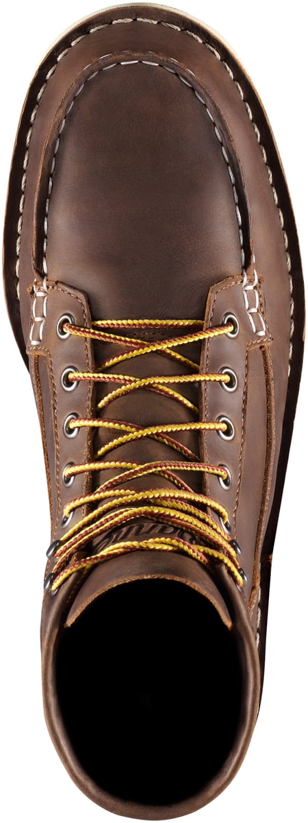 Bull Run Moc Toe 6" Brown Steel Toe