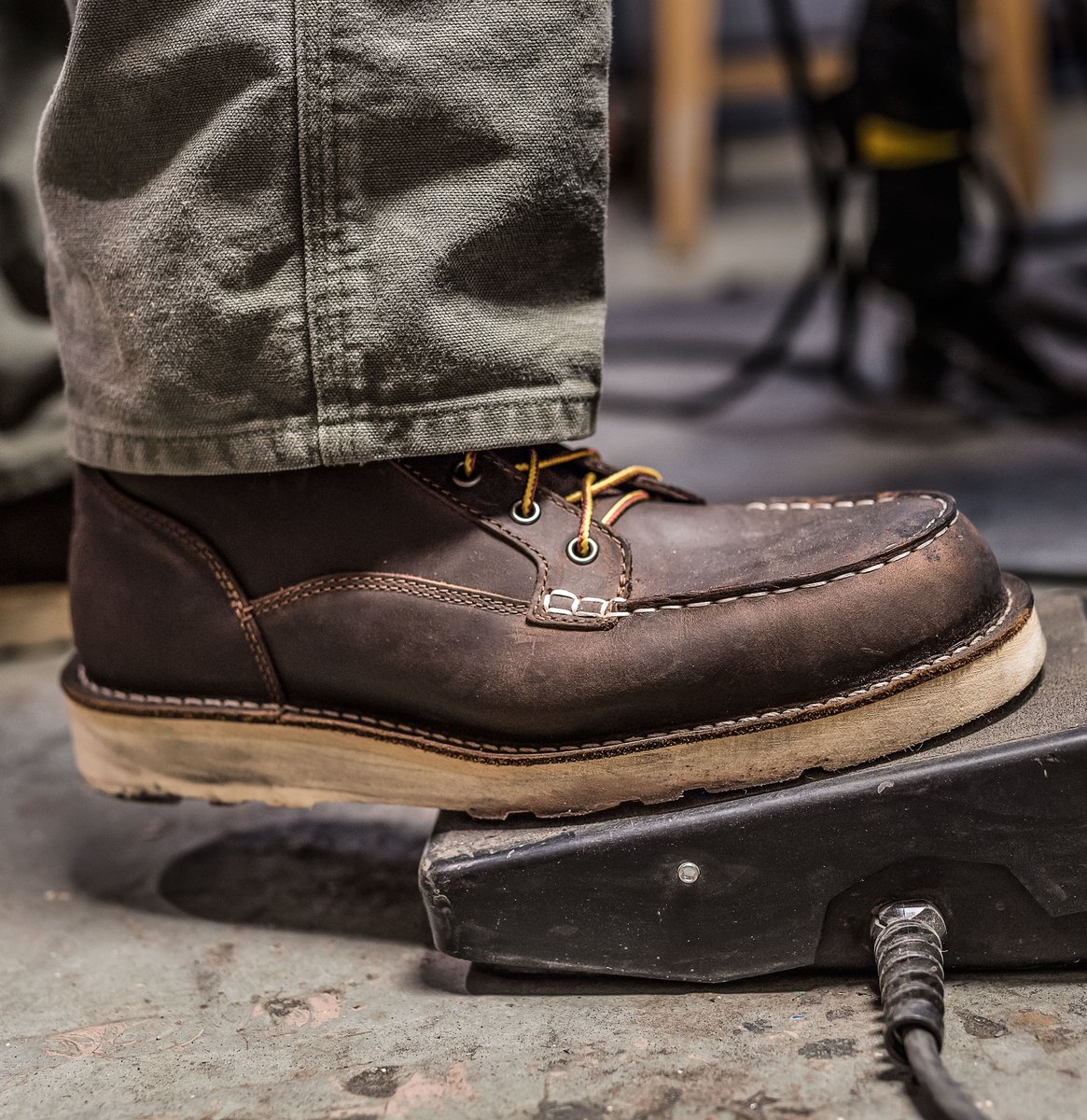 Bull Run Moc Toe 6" Brown Steel Toe