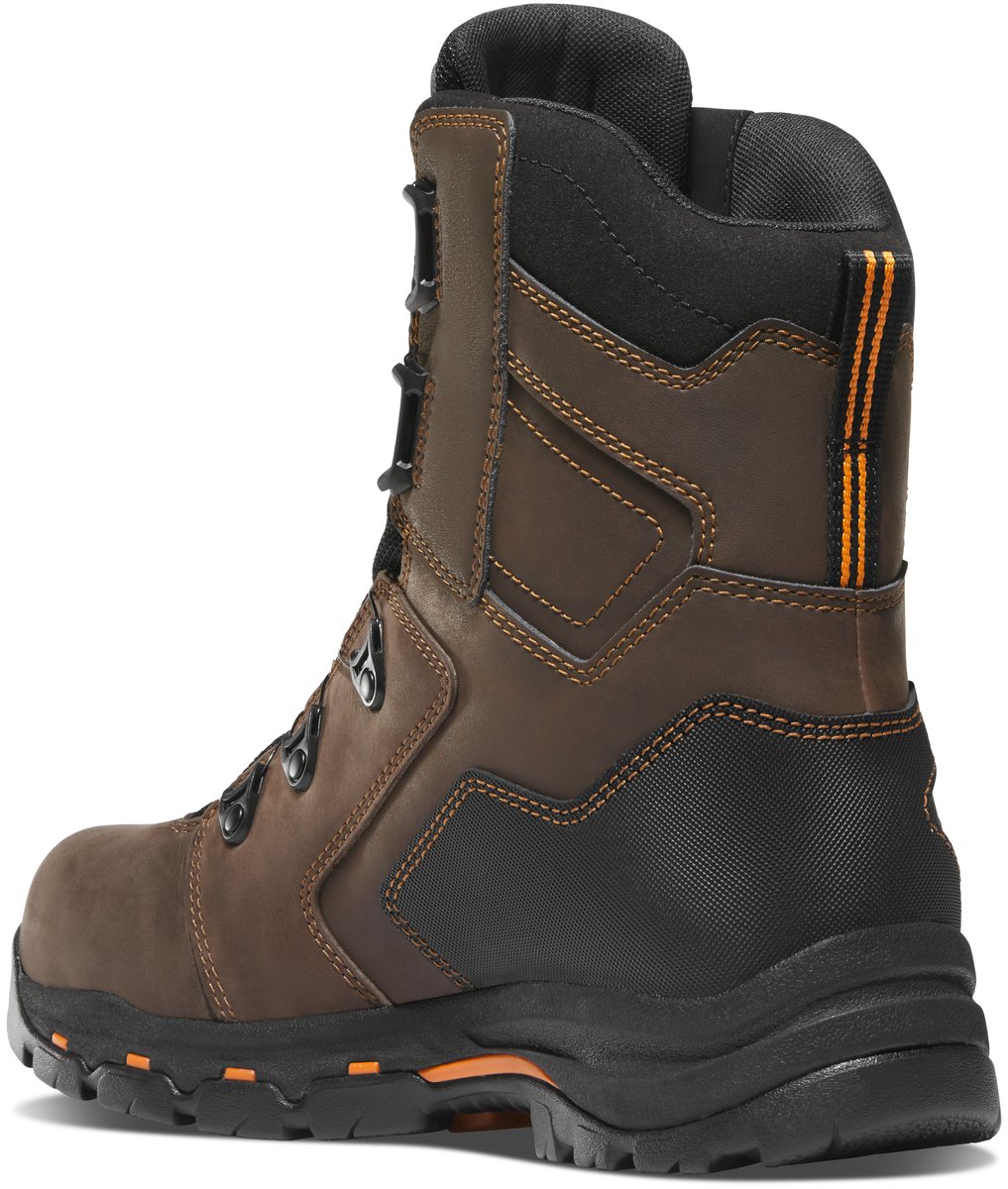 Vicious BOA 8" Brown/Orange Composite Toe (NMT)