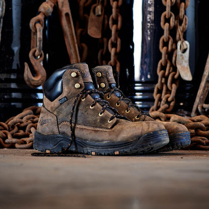 Caliper 6" Brown Aluminum Toe