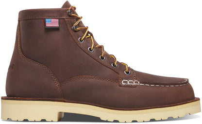 Bull Run Moc Toe 6" Brown - Heel