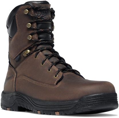 Caliper 8" Brown Aluminum Toe