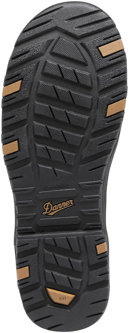 Caliper 8" Brown Aluminum Toe