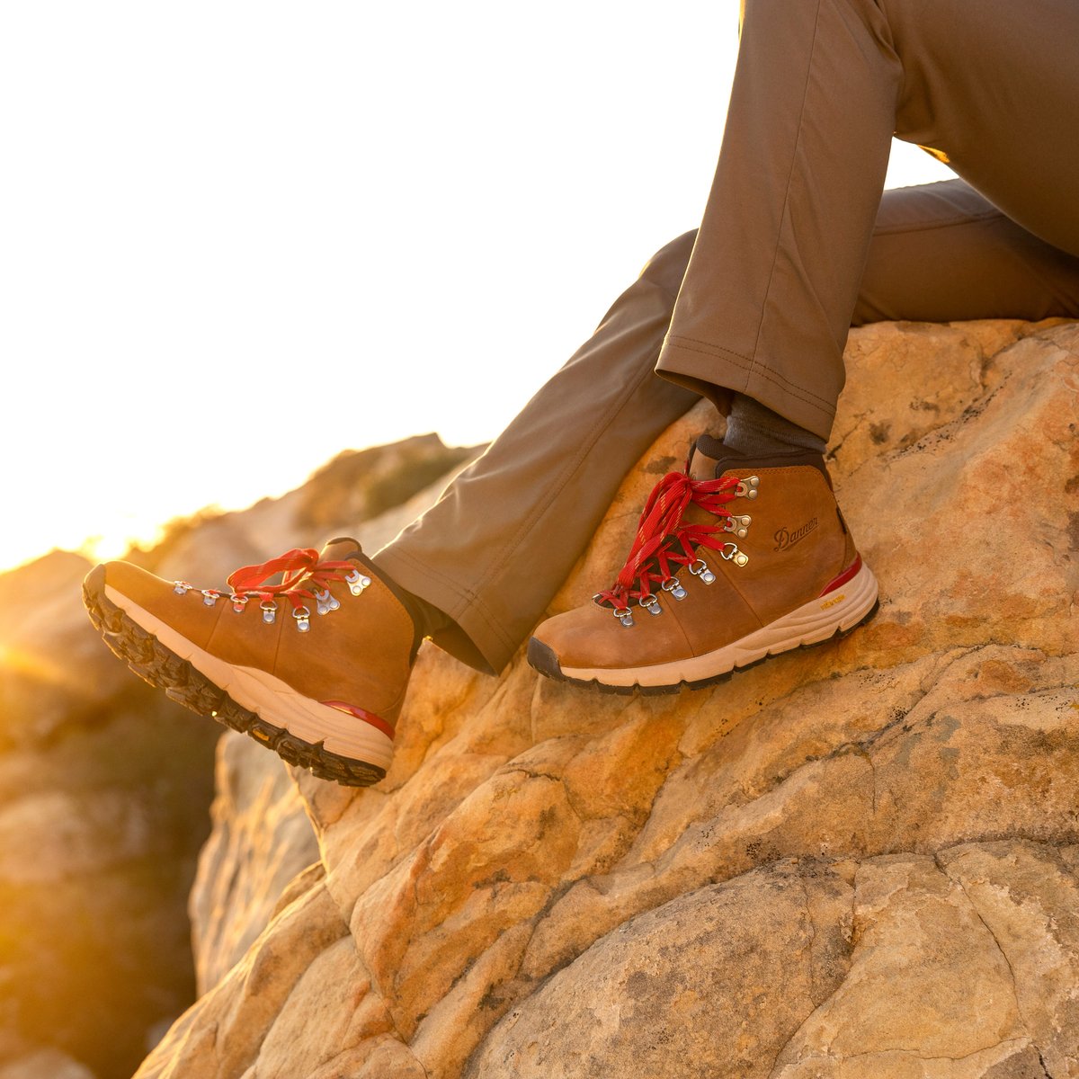 Mountain 600 Leaf GTX Grizzly Brown/Rhodo Red