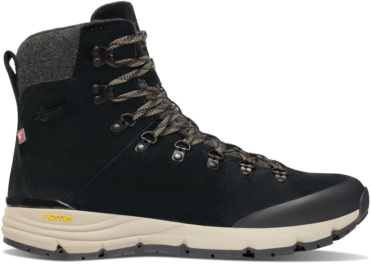 Arctic 600 Side-Zip Black/Brown Insulated 200G
