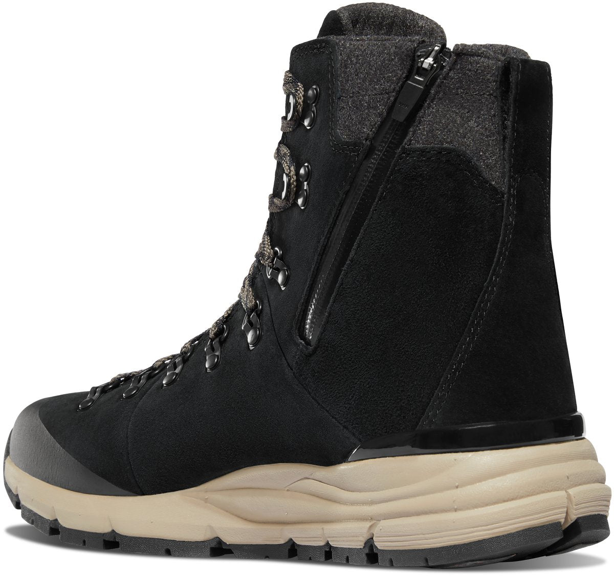Arctic 600 Side-Zip Black/Brown Insulated 200G