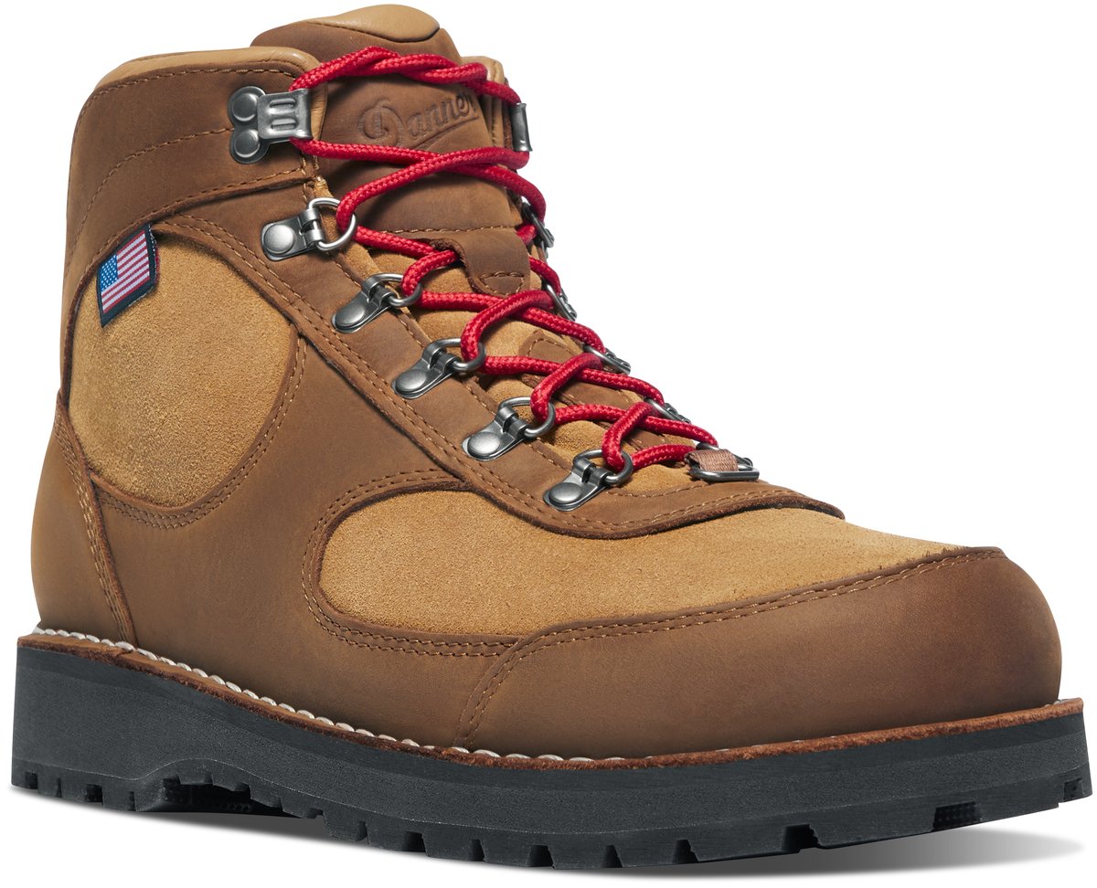 Cascade Crest Grizzly Brown/Rhodo Red
