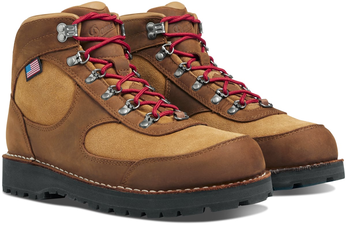 Cascade Crest Grizzly Brown/Rhodo Red