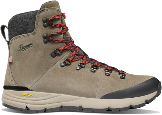 Arctic 600 Side-Zip Brown/Red Insulated 200G