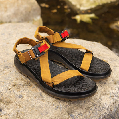Joseph Leather Sandal Roasted Pecan