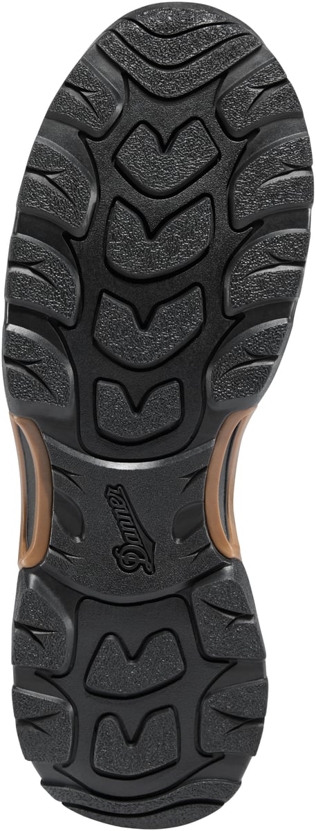 Sharptail Snake Boot Side-Zip 17" Dark Brown