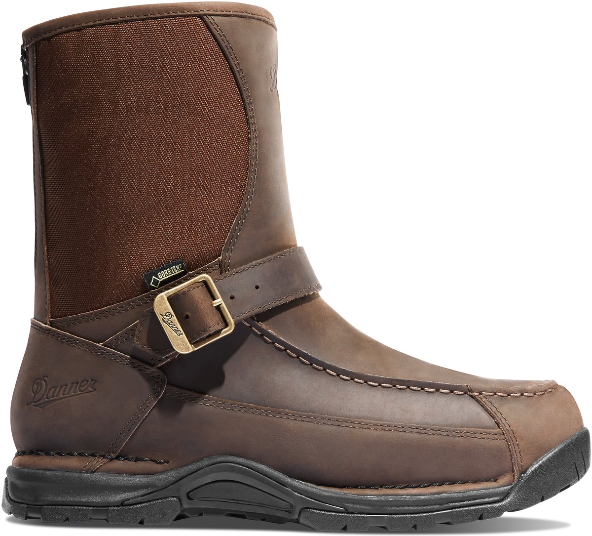Sharptail Rear Zip 10" Dark Brown