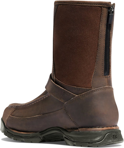 Sharptail Rear Zip 10" Dark Brown