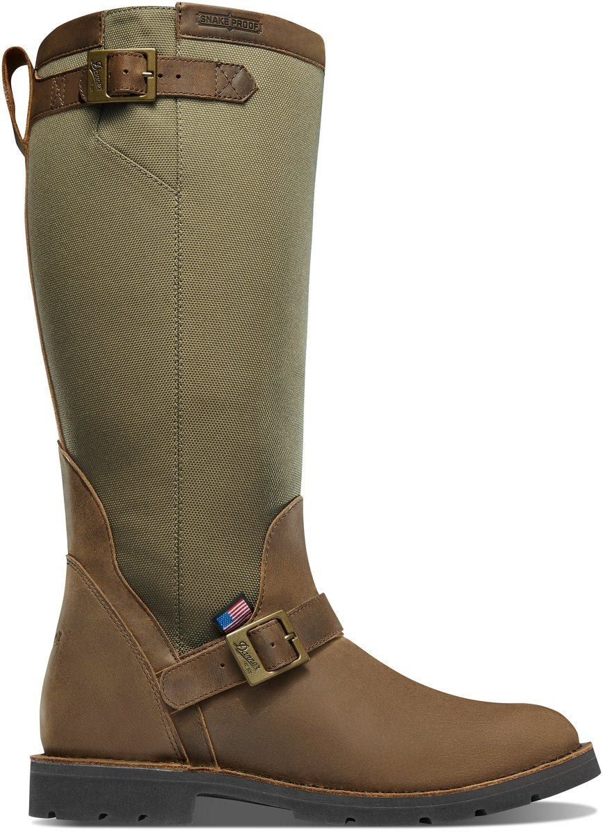 San Angelo Snake Boot Brown