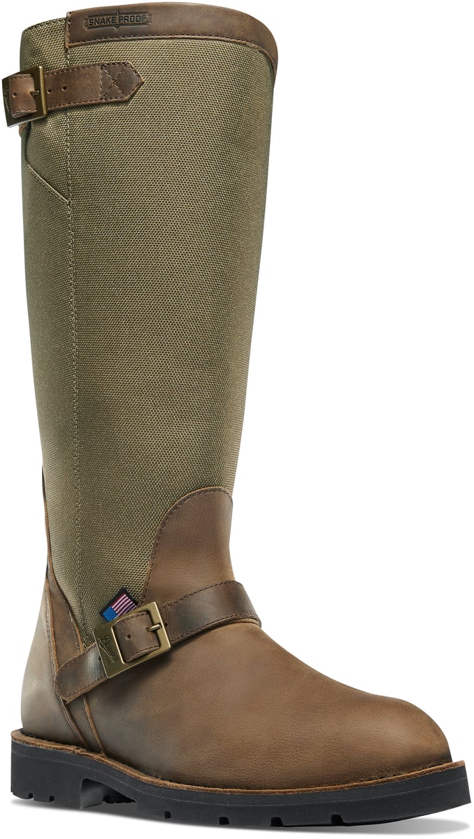 San Angelo Snake Boot Brown