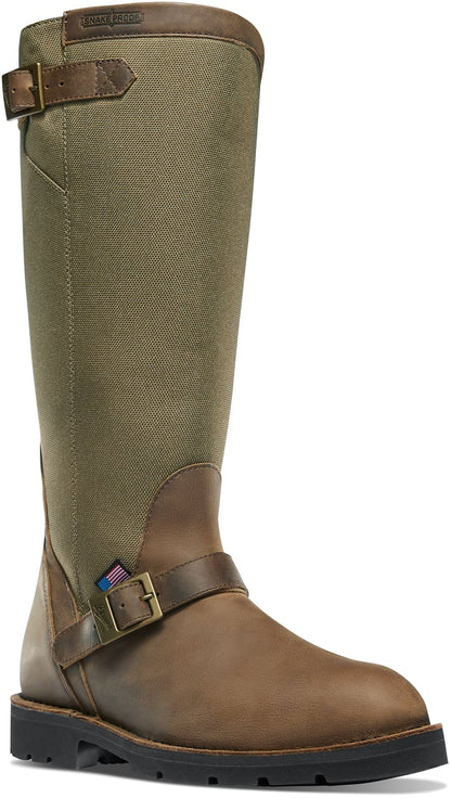 San Angelo Snake Boot Brown