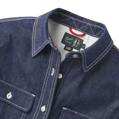 Larch Mt Denim Shirt Dark Wash Indigo