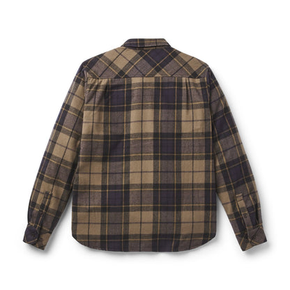 Cedar Mill Cotton Flannel Shirt  Navy/Olive Tartan Plaid