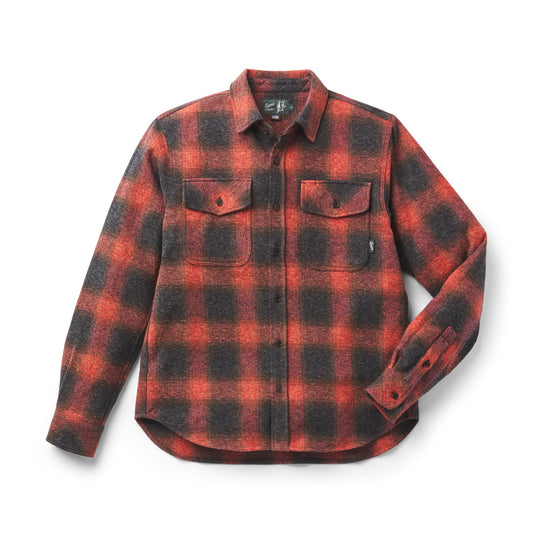 Cedar Mill Cotton Flannel Shirt  Ombre Buffalo Plaid