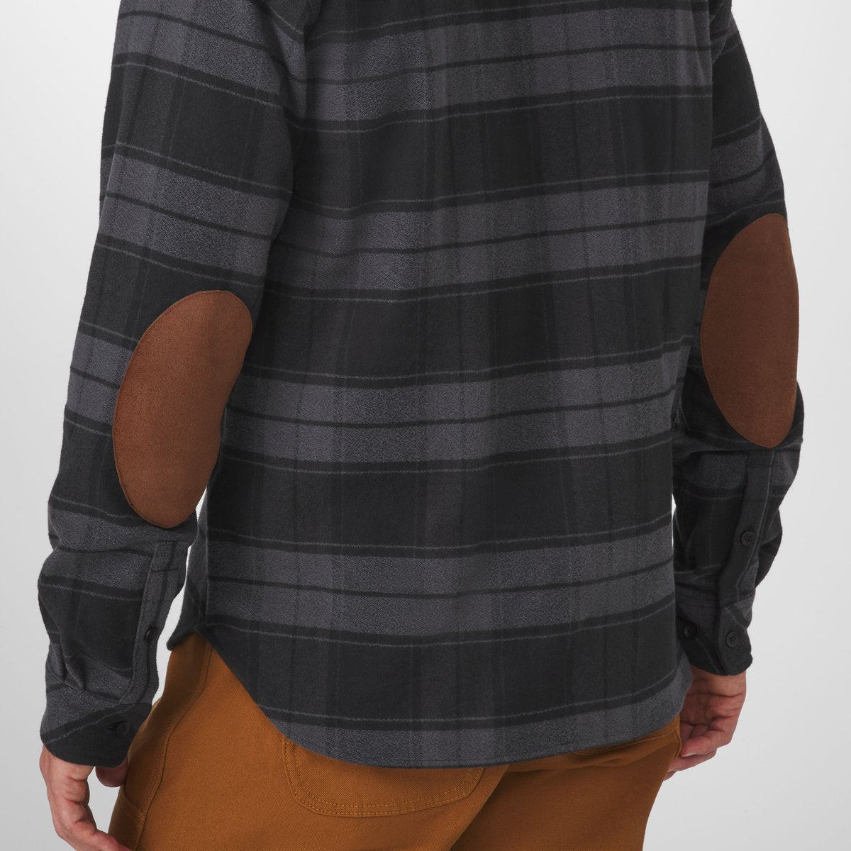 Cedar Mill Cotton Flannel Shirt  Black Plaid