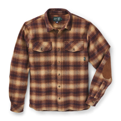Cedar Mill Cotton Flannel Shirt  Espresso Plaid