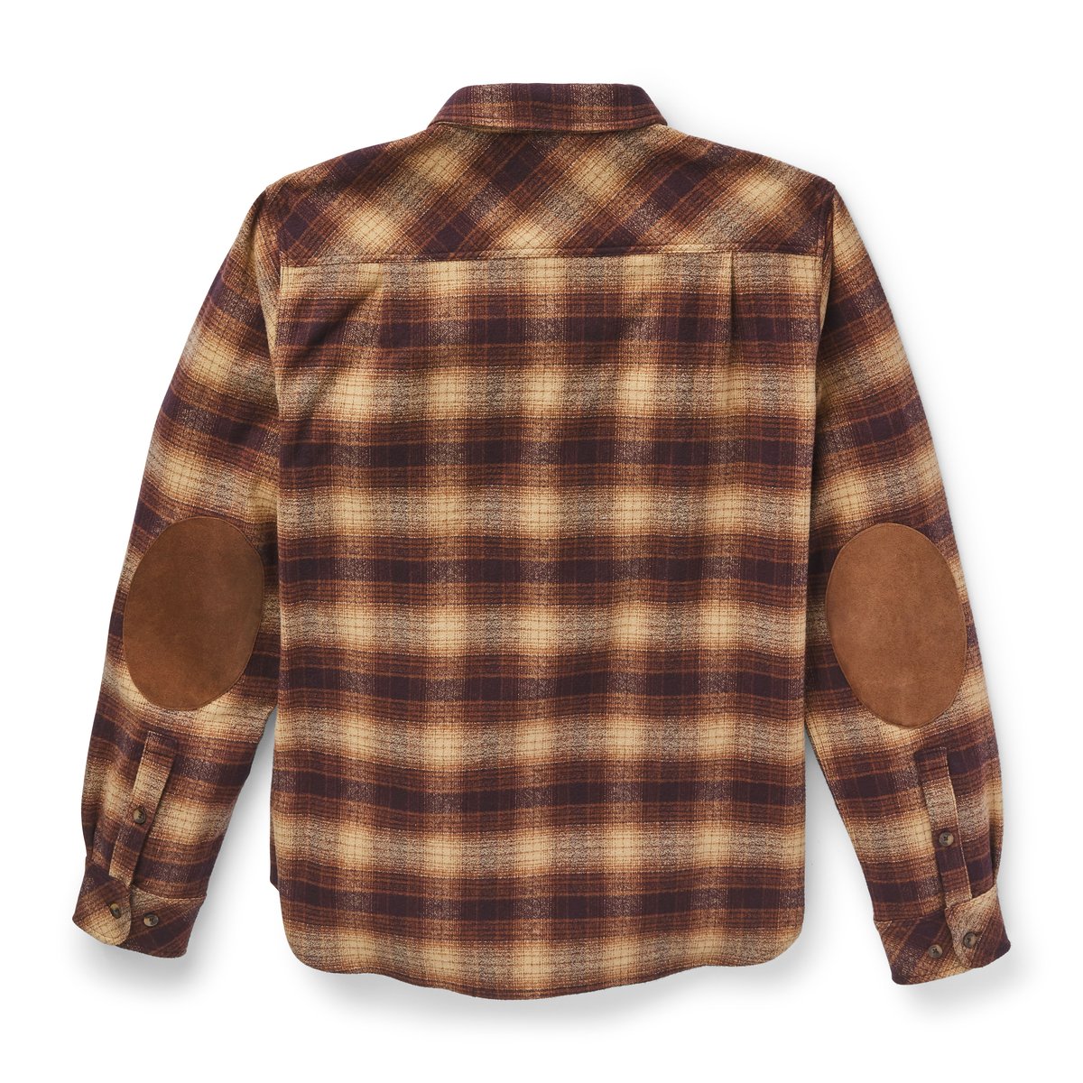 Cedar Mill Cotton Flannel Shirt  Espresso Plaid
