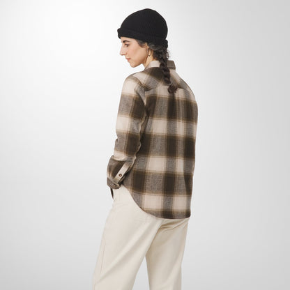 Sauvie Cotton Flannel Shirt  Earth Plaid
