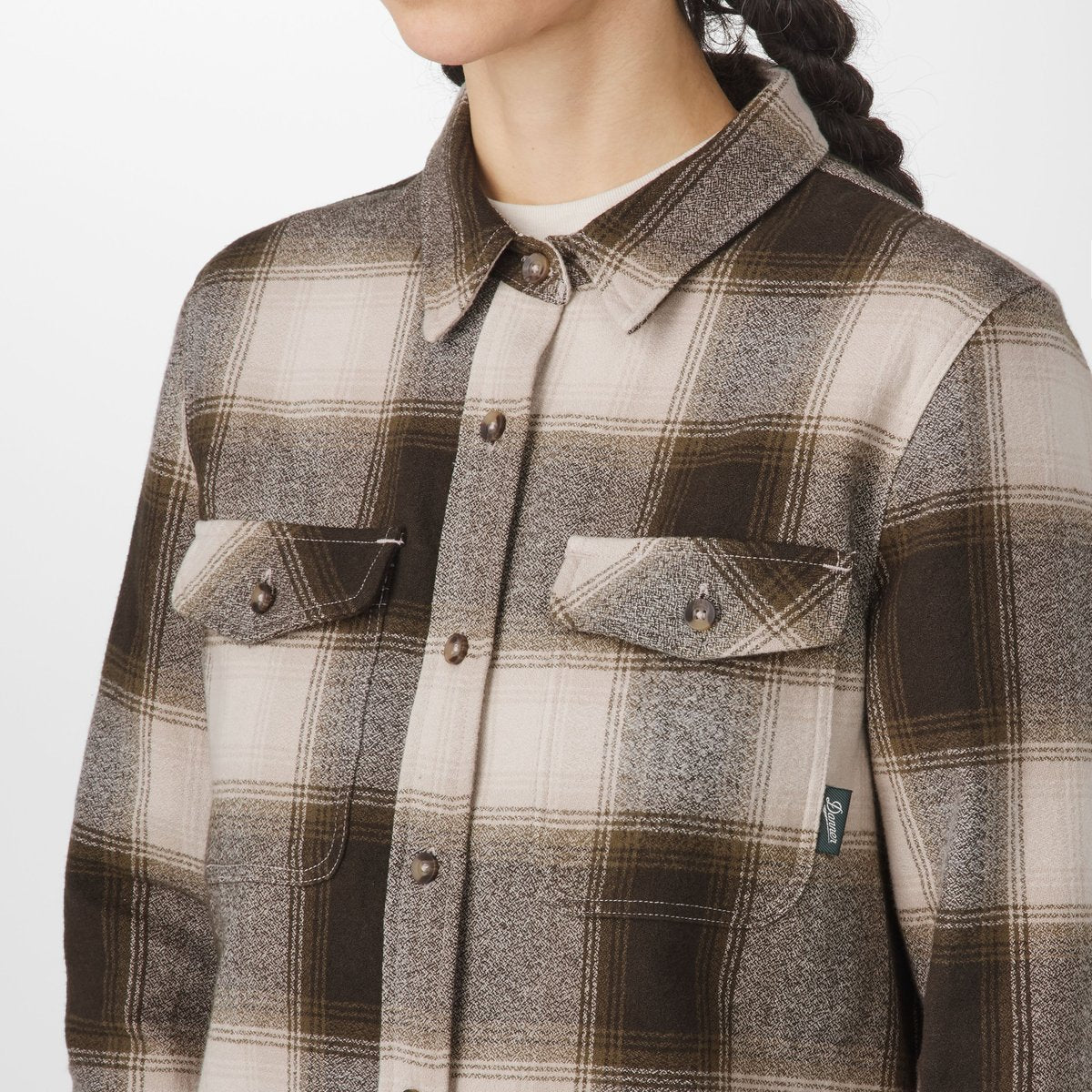 Sauvie Cotton Flannel Shirt  Earth Plaid