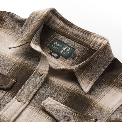 Sauvie Cotton Flannel Shirt  Earth Plaid