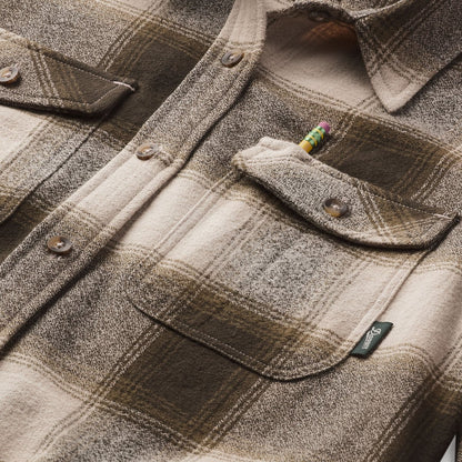 Sauvie Cotton Flannel Shirt  Earth Plaid