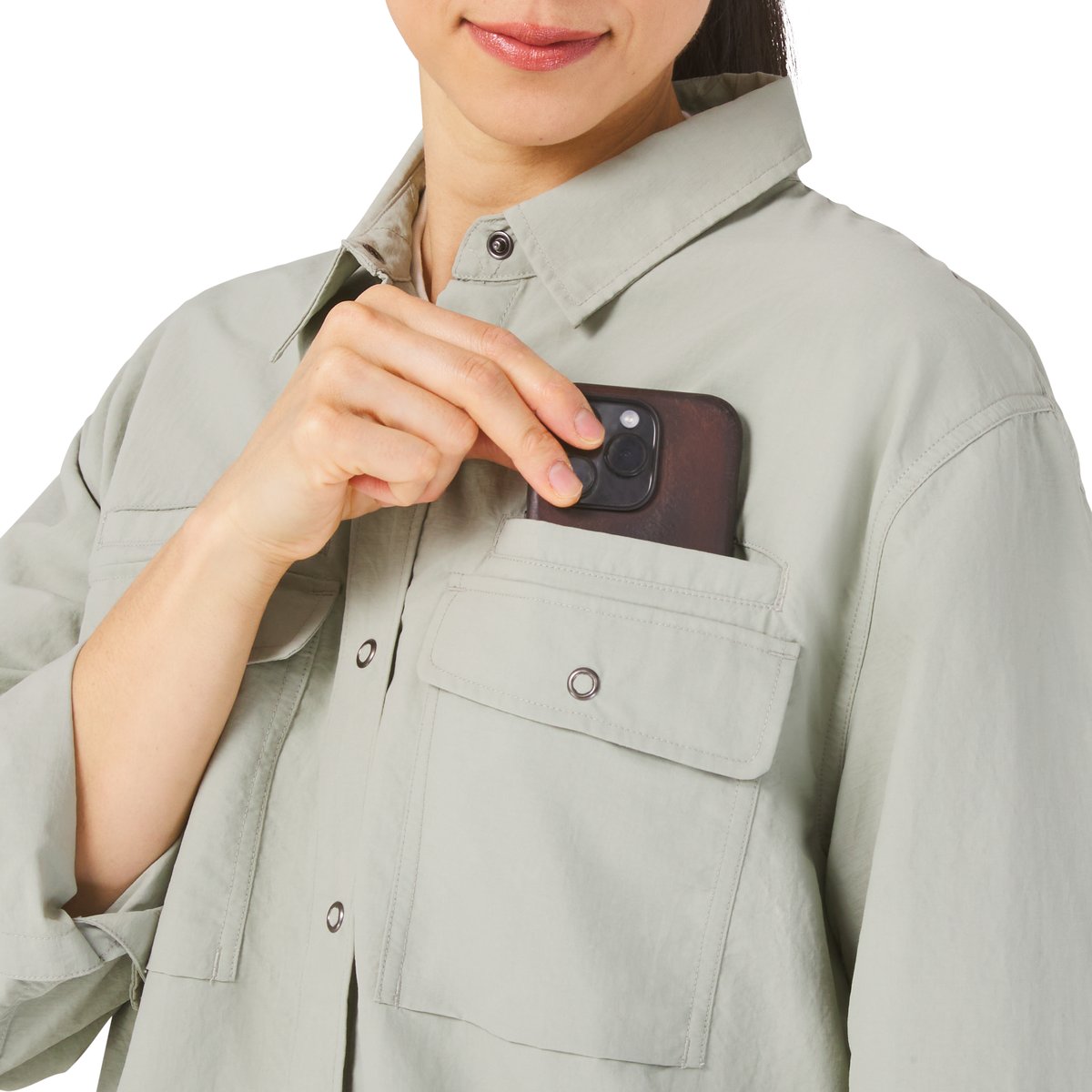 Ripstop Overshirt Seagrass